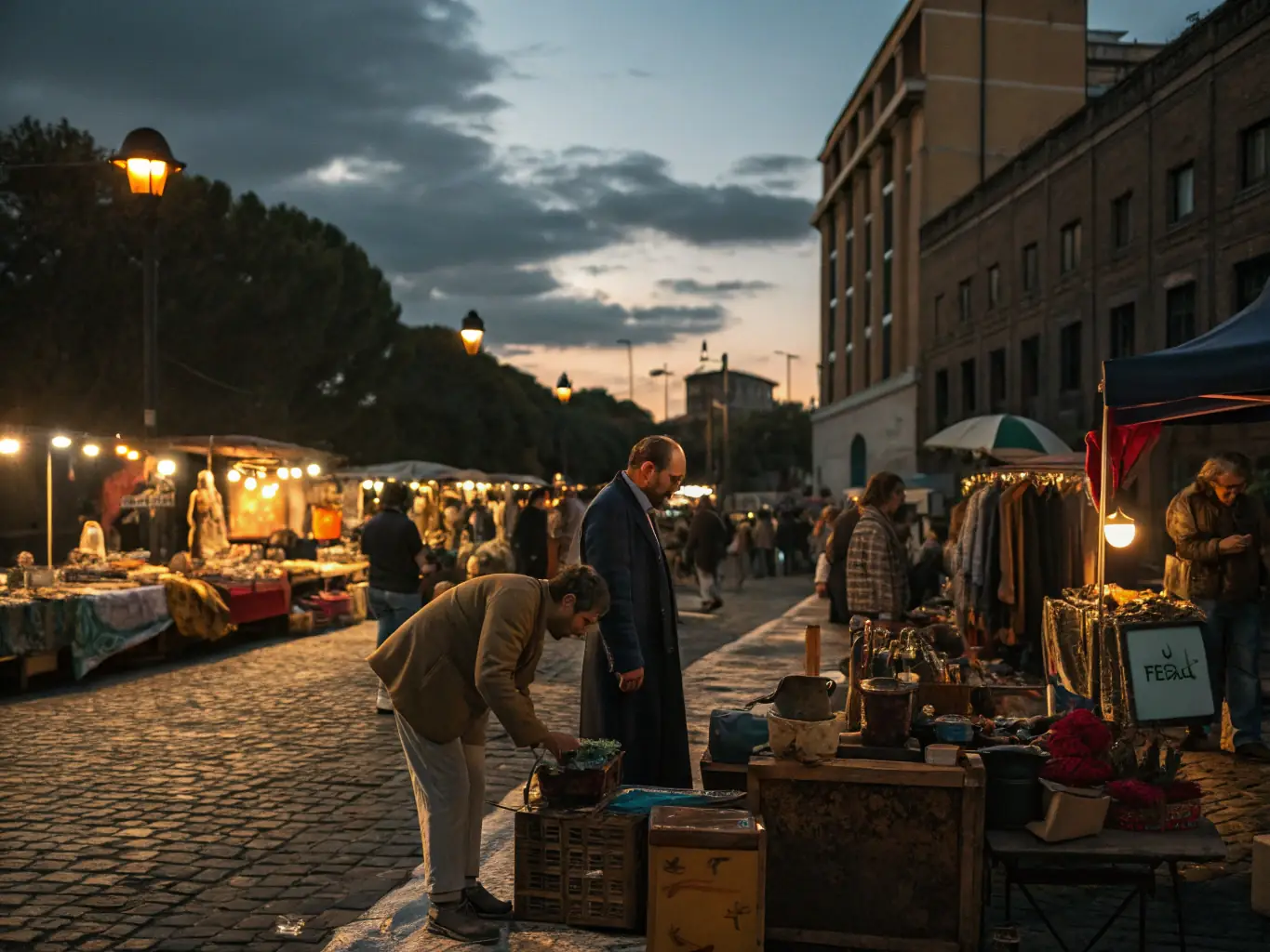 A photograph of a collector fair organized by CYCLISME LÉGENDE, featuring vendors displaying vintage cycling memorabilia and enthusiasts browsing the items. The atmosphere is lively and engaging, highlighting the community aspect of the event.